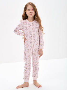 Комбинезон для сна для девочки с принтом - Kogankids фото 5