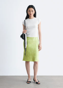 Camiseta de punto ajustada - H&m фото 6