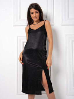 Платье на бретелях Блеск_О200/черный - Ihomelux фото 4