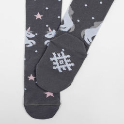 Колготки детские KAFTAN «Единорог», рост 104-110 см, серые