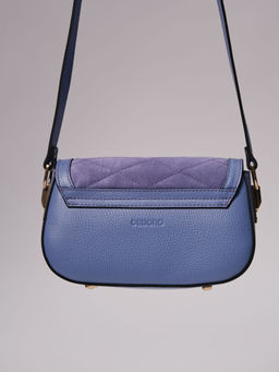 Сумка замшевая Deboro 30791 сиреневый закат