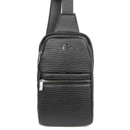 Мужская кожаная сумка-слинг