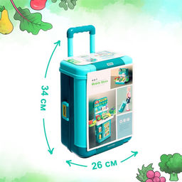 Игровой набор «Магазин» в чемоданчике, с аксессуарами