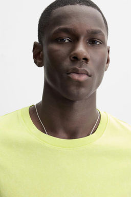 WASHED REGULAR FIT T-SHIRT - Zara фото 5