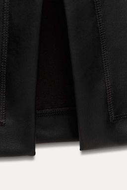 FAUX LEATHER SLIT SKIRT ZW COLLECTION - Zara фото 10