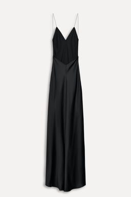 LONG SATIN DRESS 50TH ANNIVERSARY - Zara фото 3