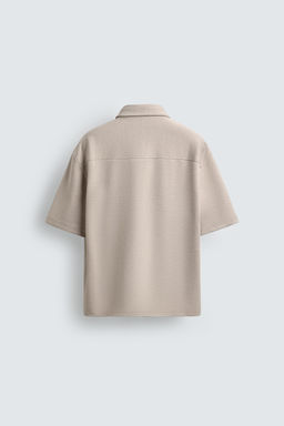SOBRECAMISA CONFORT NON IRON / Tostado claro