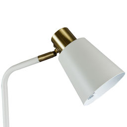 UML-T700 E27 WHITE Торшер напольный под лампу Е27, 40W, с регулировкой наклона. Механический выключатель. Белый. ТМ Uniel - Volpe фото 2