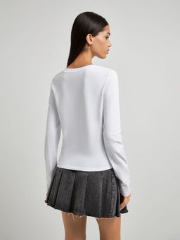 10200150054 Джемпер жен. Bibola белый - Concept club фото 4