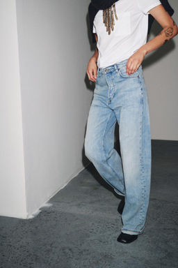 MERCERISED COTTON T-SHIRT - Zara фото 4