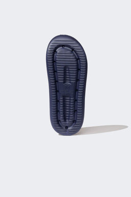 Мужские тапочки Eva на плоской подошве с двойной полосой - Defacto фото 4