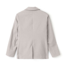 Пиджак женский двубортный MIST plus-size, размер 58, бежевый