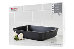 В наличии 1 шт. Форма для запекания, 34х26х5,5 см, с покрытием, алюминий, черная, Agile