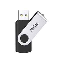 Флеш-накопитель 128Гб USB 2.0 "Netac U505" черный/серебро