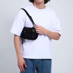 Сумка поясная на молнии, цвет чёрный - Simaland фото 2