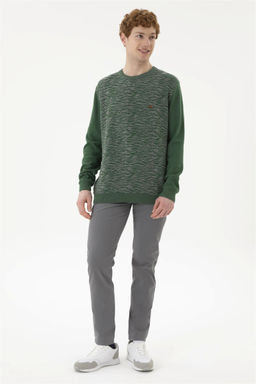 Мужской зеленый свитер - U.s. polo assn фото 4