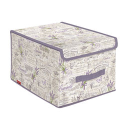 Короб стеллажный с крышкой, большой, 30*40*25 см Valiant  фото 57