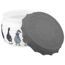 БАНКА LEFARD FAMILY FARM С СИЛИКОНОВОЙ КРЫШКОЙ 11,5*11,5*7,5 CM 500 МЛ  фото 4