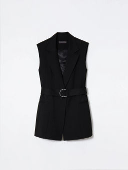 ЕМКА / Жилет с поясом - Emka фото 7