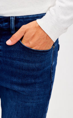 Джинсы F221-0104W blue - Fine joyce фото 6