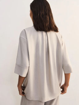 Льняная блуза свободного кроя ZR2605012001-36 / Zarina