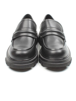 03-C1818-1 BLACK Лоферы женские (натуральная кожа)