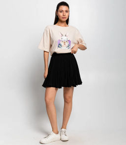 Футболка #КТ8130, светло-бежевый - Dommod фото 4