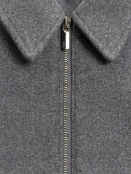 ACOOLA / Куртка детская для девочек Mocka серый меланж  фото 5