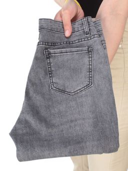 2352 DARK GRAY Джинсы женские AMG JEANS (95% хлопок, 5% эластан)