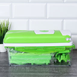 Овощерезка с 7 насадками держателем и овощечисткой 26х10см/ LYM-443 /уп 24/609198 - Галеонтрейд фото 4