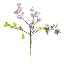 Ветка искусственная Пасхальная, L17 W5 H36 см