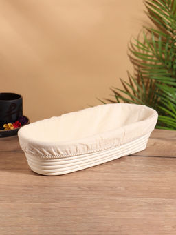 Корзинка с тканевым подкладом, 35168 см, ротанг