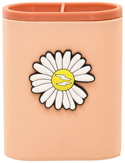 Стакан д/канц LOREX KIDS FUN PIN PINKY 2 отд. 80х100х45 мм роз. пластик
