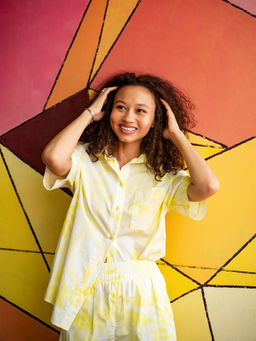 Рубашка Mark Formelle 112682 хлопок тай-дай разноцветная  фото 2