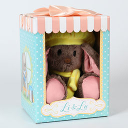 Мягкая игрушка «Li путешественница», заяц, 25 см