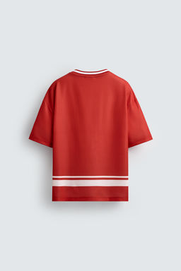 RETRO FOOTBALL PRINT T-SHIRT - Zara фото 9
