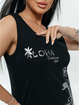 Бали майка женская (темно-зеленый ) - Lovetex фото 10