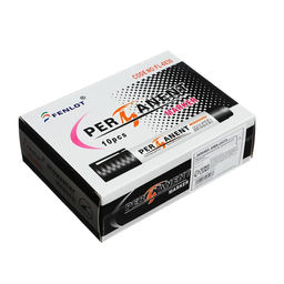 Цена за 10 шт. Маркер перманентный 3.0 мм, черный, круглый наконечник