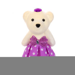 Игрушка из пенопласта «Мишка с бабочкой», МИКС