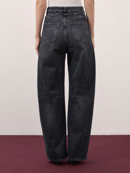 Джинсы barrel со средней посадкой / Zarina  фото 5