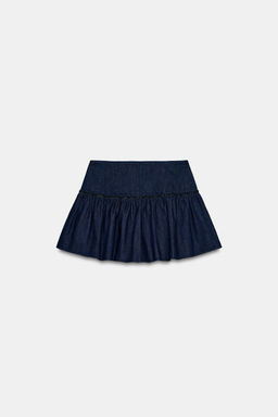 FALDA PANTAL?N EVAS? / Azul - Zara фото 7