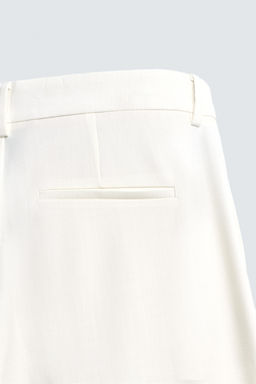 TEXTURED RELAXED FIT TROUSERS - Zara фото 7