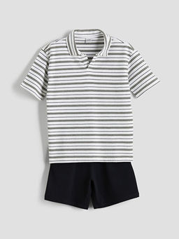 Polo Yaka Erkek ?ocuk Ti??rt ve ?ort