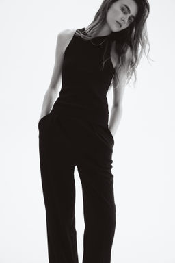Pantalon de vestir de talle alto - H&m фото 10