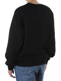 5012-1 BLACK Свитшот женский (100% хлопок)