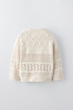 TEXTURED CHENILLE SWEATER - Zara фото 2