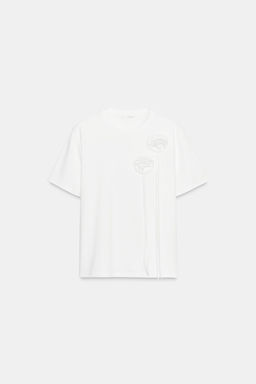 3D FLORAL T-SHIRT - Zara фото 13