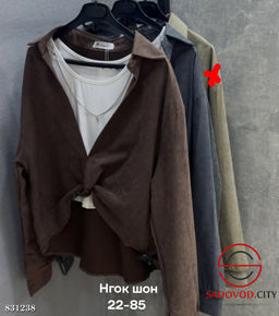 Двойка рубашка женская - Bruno фото 6