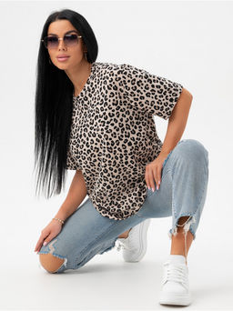 Футболка Леопард  женская - София фото 6