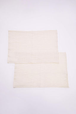 2li Bej Dokulu Amerikan Servis 35x45cm TPHSS25RUN00021 - Trendyolmilla фото 2